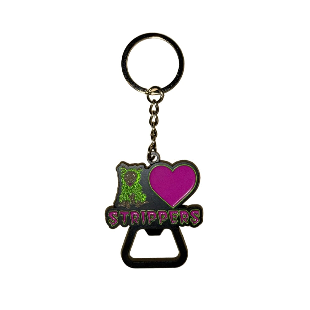 I Love Strippers Bottle Opener