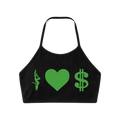 I Love Money Halter Top